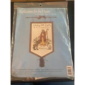 Designs Reflections for the Heart- THE TEN COMMANDMENTS Banner 9"x15" Counted Cr